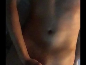 Youthful boy shows his sexy body in bed, tell me what you think in the coments <3