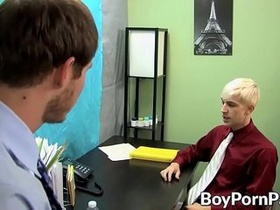 Handsome Patrick Kennedy and Tyler Andrews fuck in their office